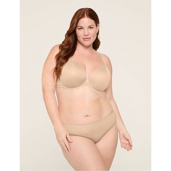 Cacique Smooth Boost Plunge Bra 40 DD - Picture 1 of 7